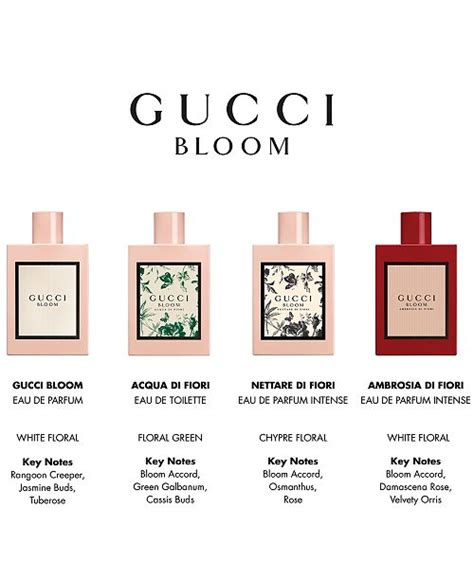 top notes gucci bloom|gucci bloom perfume notes.